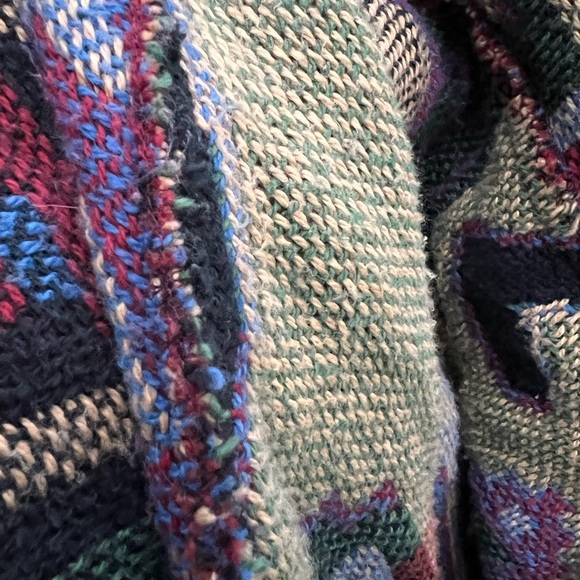 Unique Handmade Aztec Print Colorful Boho Jacket - Picture 11 of 11